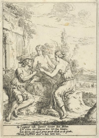 Scène pastorale avec Dameet, Galate et Amaril - Gerard Hoet (I)