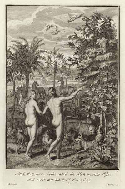 Adam et Ève - Gerard Hoet