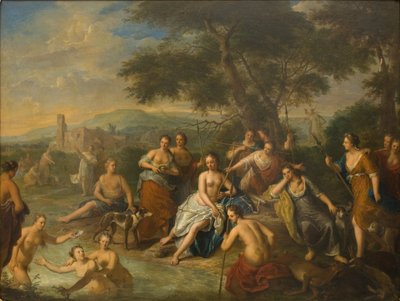 Diane et ses nymphes - Gerard Hoet I
