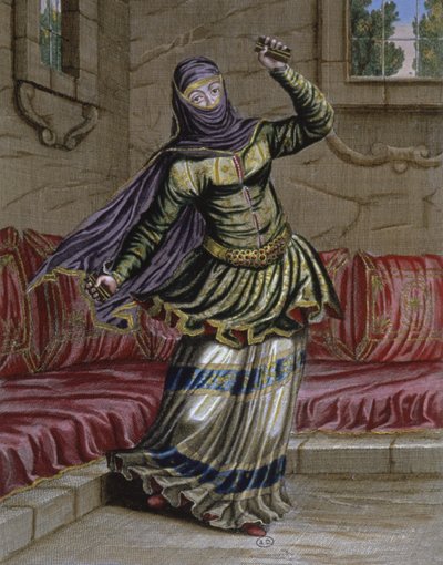Danseuse turque - Gerard Jean Baptiste Scotin