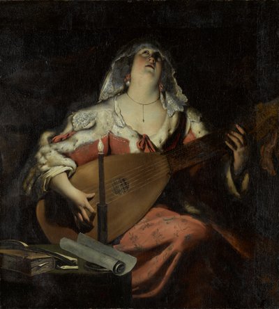 Le joueur de luth - Gerard Seghers