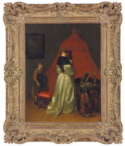 La lettre, 1660 - Gerard ter Borch