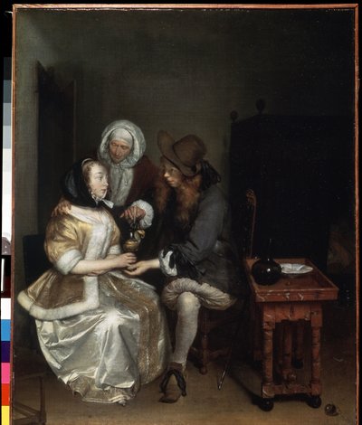 Un verre de limonade - Gerard Terborch