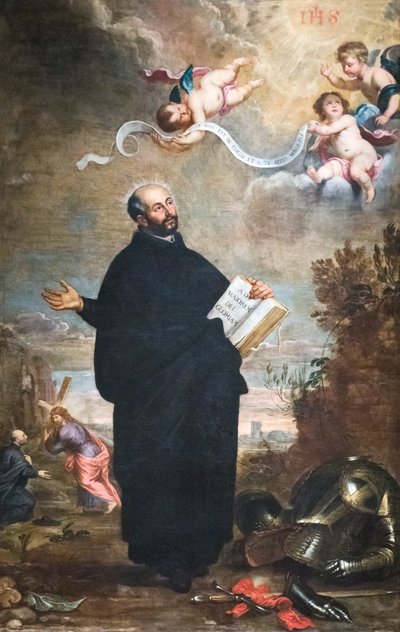 Saint Ignace de Loyola - Gerard & Wildens Jan (1586 1653) Seghers