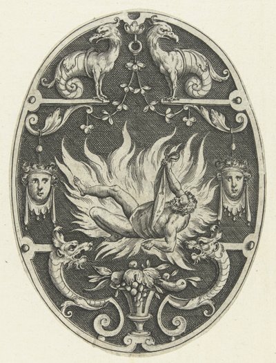 Décoration plane : la mort d