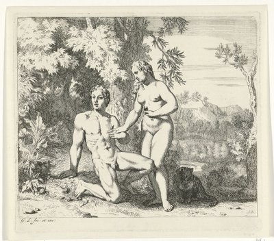 Adam et Ève au paradis - Gerard de Lairesse