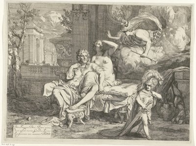 Mercure ordonne à Calypso de laisser partir Ulysse - Gerard de Lairesse