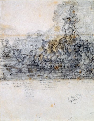 Assemblée politique pour Catherine de Médicis, 1854-1855 - Gerard de Nerval