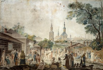 Un Bain de Cure à Moscou - Gerard de la Barthe