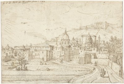 Vue de Naples et Vomero - Gerard ter Borch