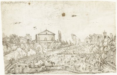 Vue de San Stefano Rotondo, Rome, depuis le nord - Gerard ter Borch