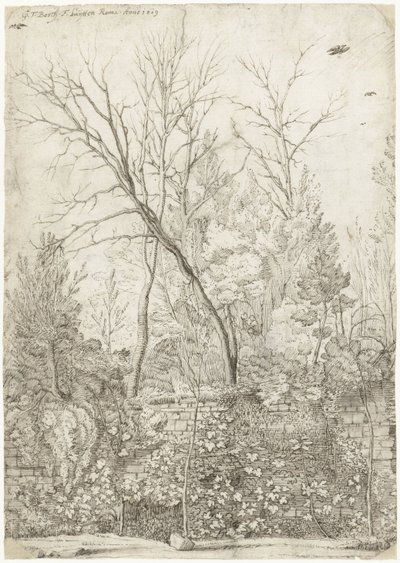 Jardin de la Villa Madama, près de Rome - Gerard ter Borch