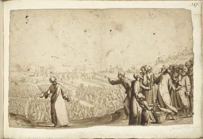 Christ nourrit la multitude - Gerard ter Borch (I)