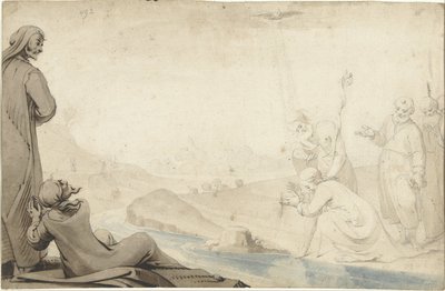 Le baptême du Christ - Gerard ter Borch (I)