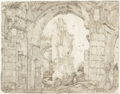 Ruines des thermes de Caracalla, Rome - Gerard ter Borch (I)