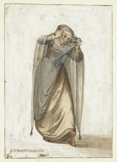 Courtisane vénitienne - Gerard ter Borch (I)