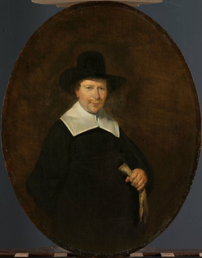 Gerard Abrahamsz van der Schalcke (1609-67), Marchand de draps à Haarlem - Gerard ter Borch (II)