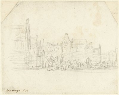 Grand Marché à Haarlem - Gerard ter Borch (II)