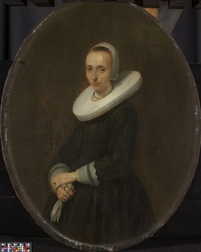 Johanna Bardoel, épouse de Gerard van der Schalcke - Gerard ter Borch (II)