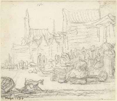 Scène de marché - Gerard ter Borch (II)