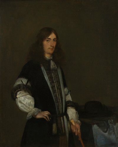 Portrait of François de Vicq (1646-1707). - Gerard ter Borch
