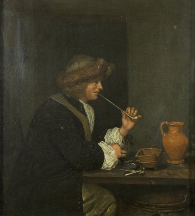Homme fumant - Gerard ter Borch