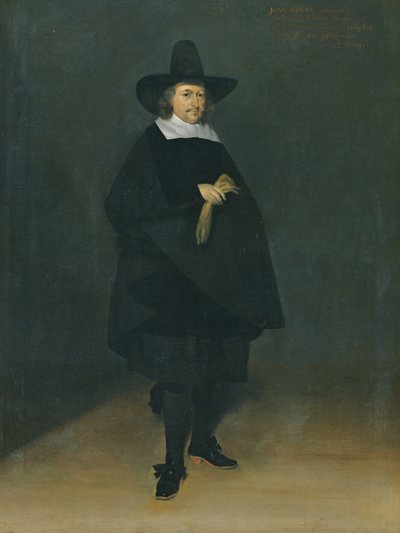 Portrait du bourgmestre Jan Roever (1610-61) - Gerard ter Borch