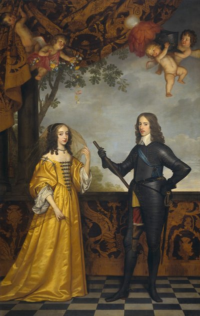 Double-portrait de Guillaume II (1626-1650), Prince d