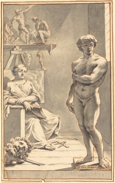 Allégorie de la sculpture - Gerard van Houten