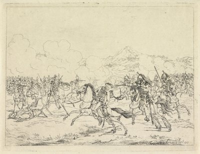 Mort de Frédéric-Guillaume de Brunswick, 1815 - Gerardus Emaus de Micault