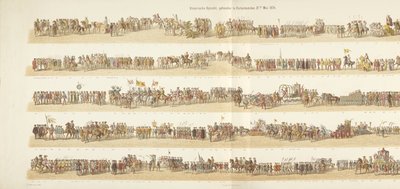 Défilé historique tenu à Rotterdam le 21 mai 1874 - Gerardus Johannes Bos