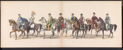 Mascarade des étudiants de Leyde, 1870 (plaque 13) - Gerardus Johannes Bos