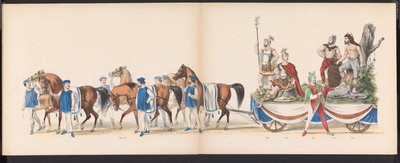 Mascarade des étudiants de Leyde, 1870 (pl. 15) - Gerardus Johannes Bos