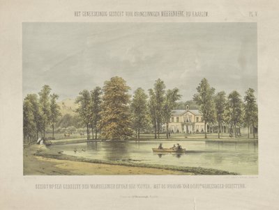 Vue de la maison du directeur de Meerenberg - Gerardus Johannes Bos