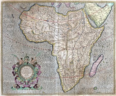 Afrique - Gerardus Mercator