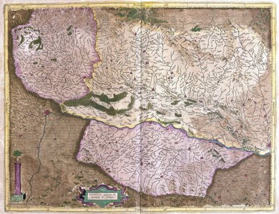 Alsace, nord de la France - Gerardus Mercator
