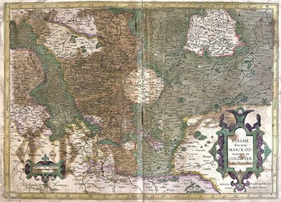 Cologne, Waldeck (Hesse), Allemagne (gravure) - Gerardus Mercator