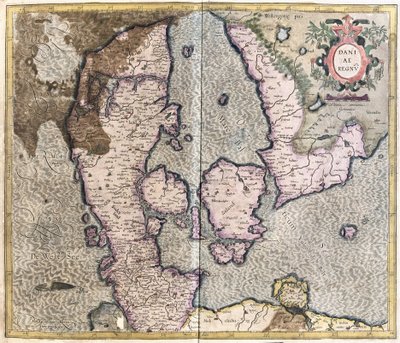 Danemark (gravure) - Gerardus Mercator