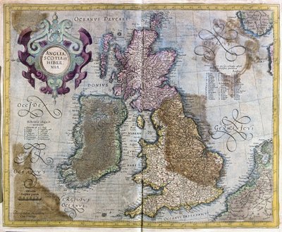 Angleterre, Écosse et Irlande - Gerardus Mercator