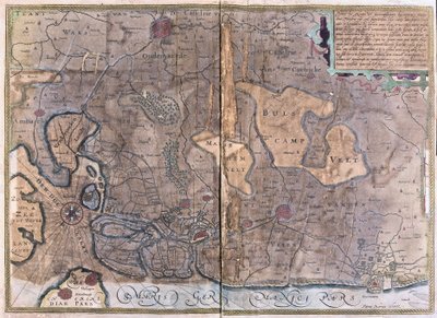 Flandre, Belgique (gravure) - Gerardus Mercator
