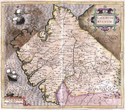 Galice, Saint-Jacques-de-Compostelle, Monforte de Lemos, nord-ouest de l