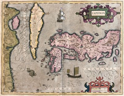 Japon (gravure) - Gerardus Mercator