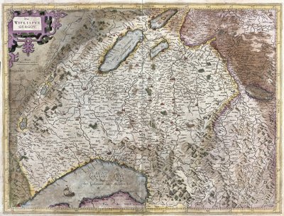 Nord-est de Genève, Suisse - Gerardus Mercator