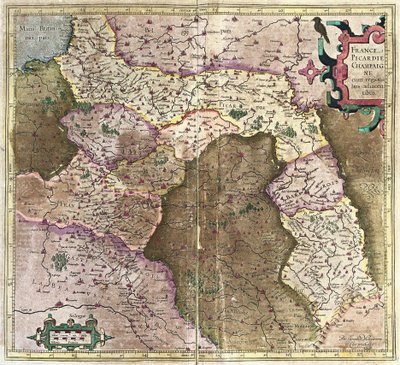 Picardie, Champagne, France - Gerardus Mercator