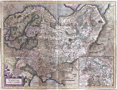 Russie - Gerardus Mercator