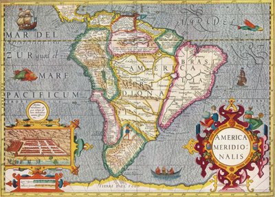 Amérique du Sud America Meridionalis : de l