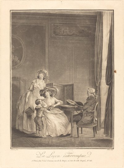 La leçon interrompue - Geraud Vidal