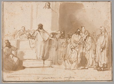 Le Christ et la femme adultère - Gerbrand van den Eeckhout