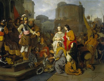 Continence de Scipion, 1650-55 - Gerbrand van den Eeckhout