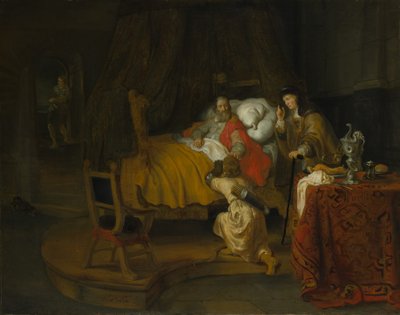 Isaac bénissant Jacob - Gerbrand van den Eeckhout